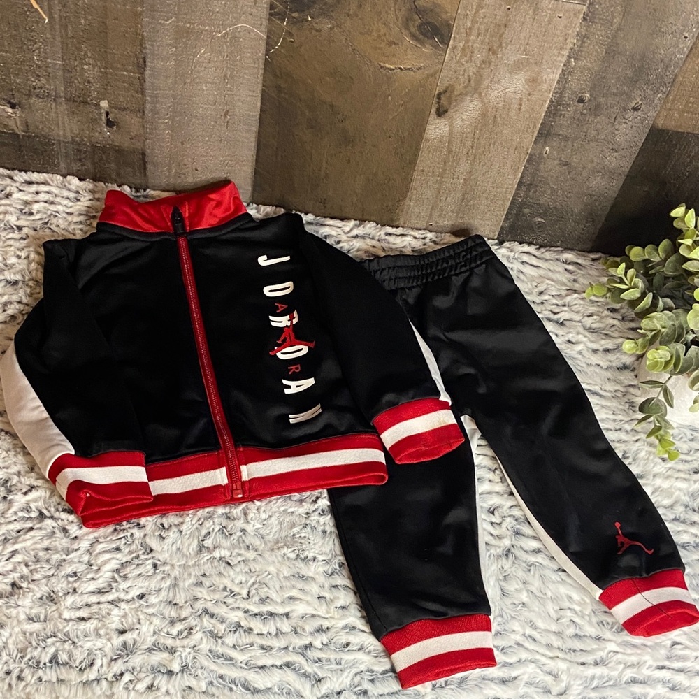 Jordan Kids Black and Red Dance Costume